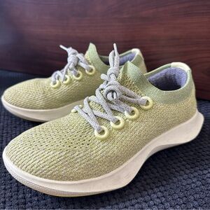 Allbirds Tree Dashers Running Shoes Women’s Mint Green Size 8